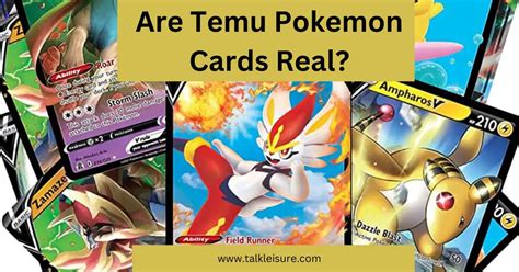 amazon fake pokemon cards|are temu pokemon cards real.